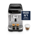 DeLonghi Magnifica S Automatic Bean-to-Cup Coffee Machine - Espresso & Cappuccino, Integrated Grinder, Black Silver