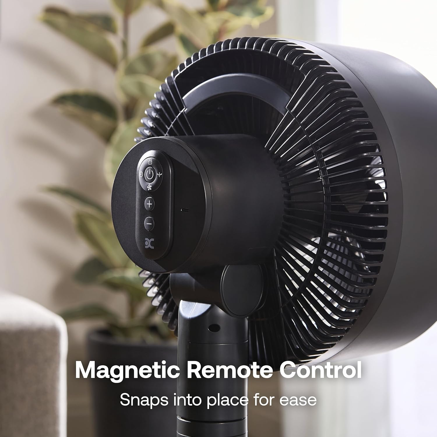 Dimplex DuoCool Cordless Floor & Desk Fan - WiFi Smart App Control, 45H Battery, Quiet 36dB, Graphite